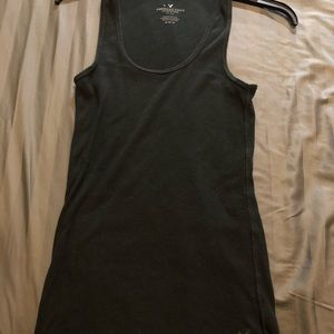 Black tank top